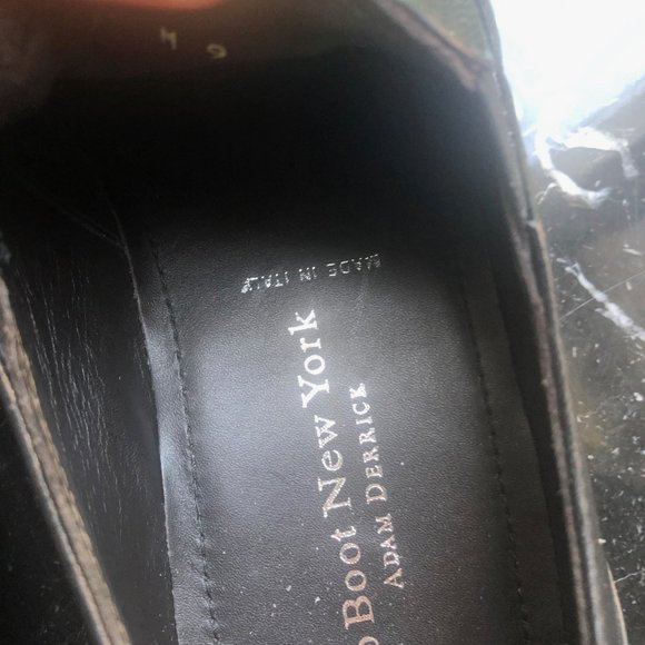 MENS Black Slip-ons: To Boot New York -Adam Derrick - Picture 3 of 6